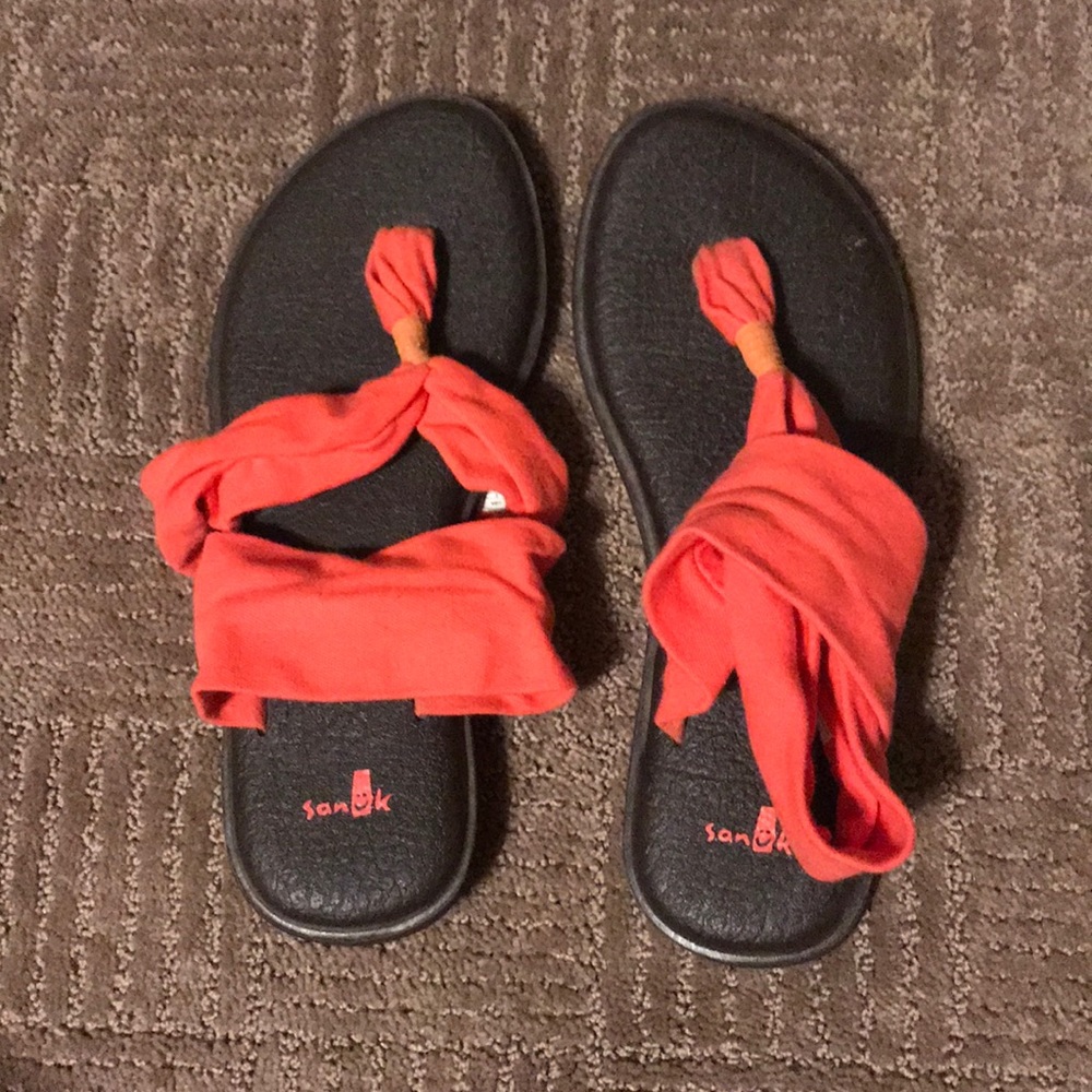 Women’s Size 8 Sanuk Sling Sandals